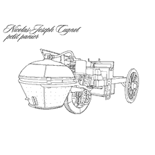 The first self-propelled car