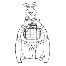 página para colorear: Colorear desde la vida secreta de mascotas: Animal Underground