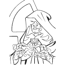 coloring page: Coloring Chancellor Palpatine from Star Wars