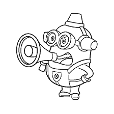 página para colorir: Colorir Mignon com um bocal