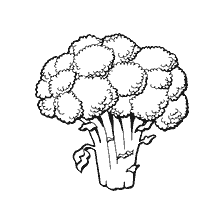 Verdure di pittura - Broccoli
