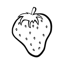 Aardbeischilderij voor kleuren