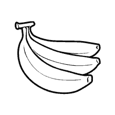 Een hoop bananen om te schilderen