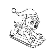 coloring page: Coloring Captain Halibut of Puppy Patrol