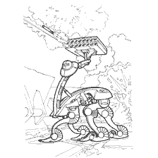 Illustration of the system of volley fire in the future war