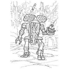 Armored infantry from the War of the Future