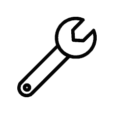 The wrench icon