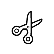 Renklendirmede Scissors