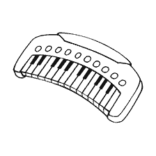 Dessin du synthétiseur de coloration