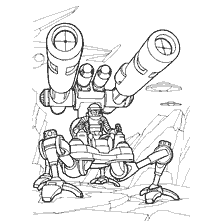 Walking stereo gun