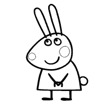 Rebecca Rabbit from Peppa Pig