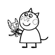 Cat Candy met 'n speelding