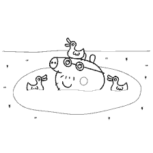 Baba Pigs, sahilde örülmüşlerle