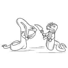 Batalha de Lego Ninjago Cobras