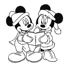 Mini en Mickey Mouse