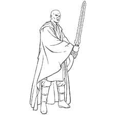Jedi Meester Mace Venster