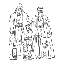 Colorear desde Star Wars: Episodio I – Jedi y Skywalker
