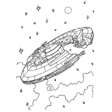 Space Station from Star Wars Episode I