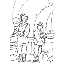 Padme y Eni en Star Wars: Episodio I