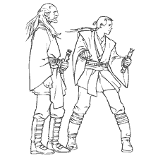 Obi-Wan Kenobi and Qui-Gon Jinn
