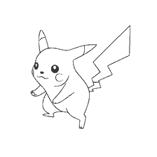 Pokémon Pikachu Coloring