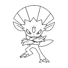 kolorowanka: Kolorowanki Pokemon Vivale dla dzieci
