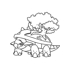 kolorowanka: Kolorowanki Pokemon Torterra