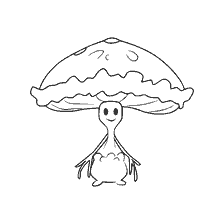 kolorowanka: Kolorowanie Shinotick Pokemon