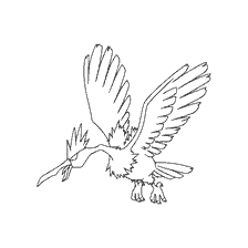 kolorowanka: Pokemon barwiących przez Firou