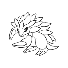 kolorowanka: Kolorowanki Pokemon Sandslash