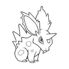 kolorowanka: Kolorowanki Pokemon Nidoran (Nidoran) mężczyzna