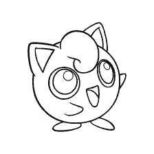 kolorowanka: Gigglipuff Kolorowanka Pokemon