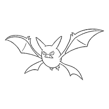 kolorowanka: Kolorowanie Crobat Pokemon