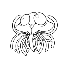 kolorowanka: Pokemon kolorowanki przez Tentacruel