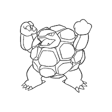 kolorowanka: Kolorowanki Golem Pokemon