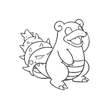 kolorowanka: Kolorowanki Pokemon Slowbro