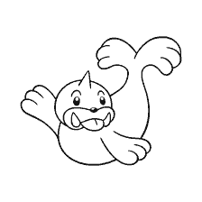 kolorowanka: Zdjęcie Pokemon Siły do barwienia