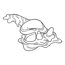 kolorowanka: Kolorowanki Pokemon Mac (Muk)