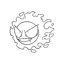 kolorowanka: Kolorowanki Pokemon Gastley
