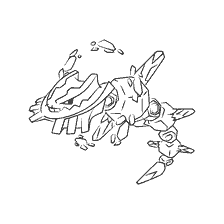 kolorowanka: Pokemon kolorowanki Mega Stylix