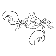 kolorowanka: Kolorowanki Pokemon Crabby