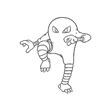 kolorowanka: Kolorowanki Pokemon Hitmonley