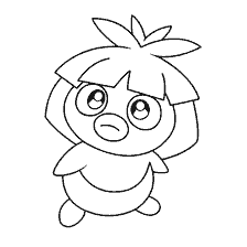 kolorowanka: Zdjęcie dla kolorowania Pokémon Torment
