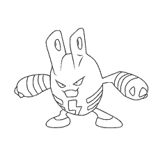 kolorowanka: Kolorowanki Pokemon Elekid dla dzieci