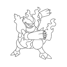 kolorowanka: Kolorowanki Pokemon Magmortar