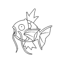 kolorowanka: Kolorowanki Pokemon Magicarp