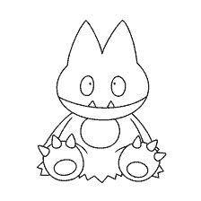kolorowanka: Kolorowanki Pokemon Manchlax