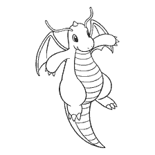 kolorowanka: Pokemon Dragonnight Kolorowanki