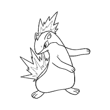 kolorowanka: Kolorowanki Pokemon Quilava
