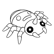 kolorowanka: Kolorowanki Pokemon Spinarak